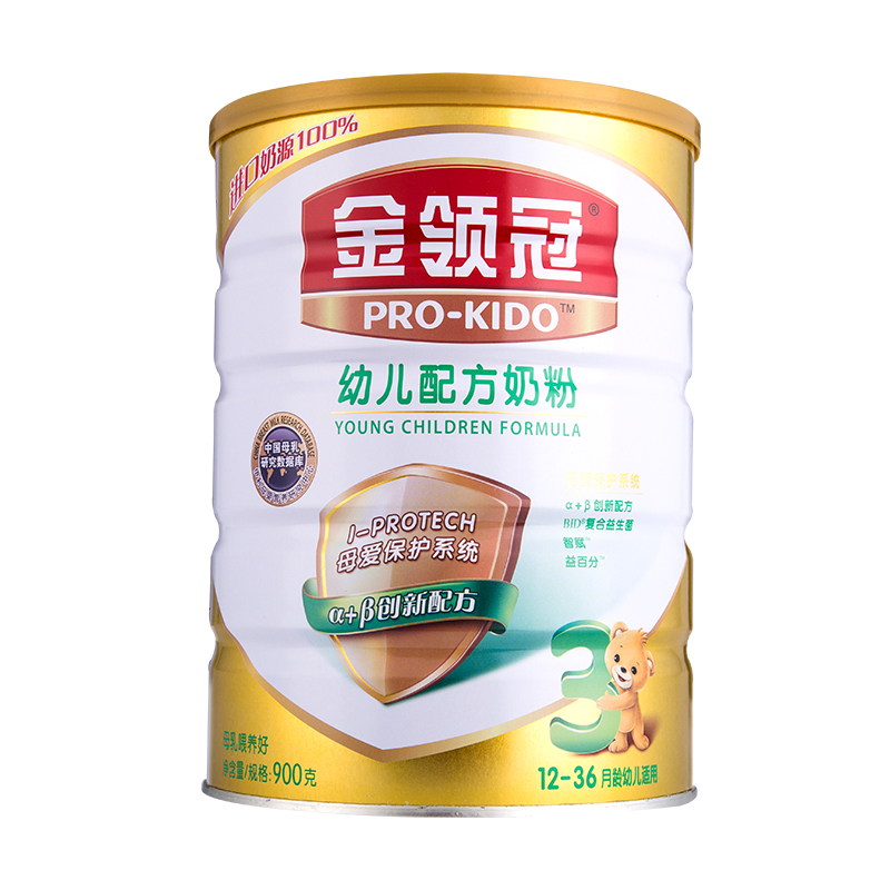 伊利金领冠珍护3段配方_伊利金领冠奶粉_伊利金领冠婴儿配方奶粉