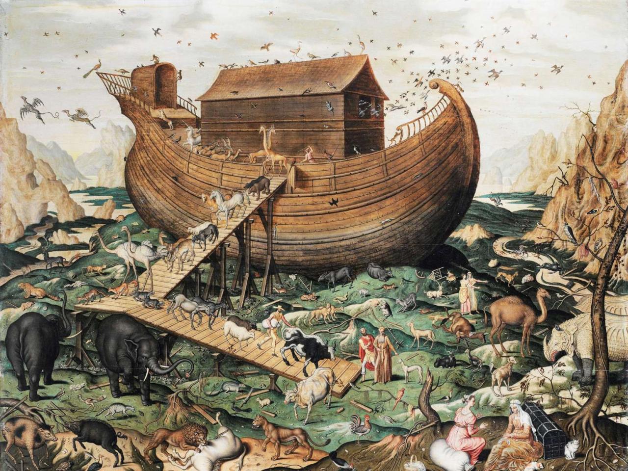 希腊神话：诺亚方舟的故事