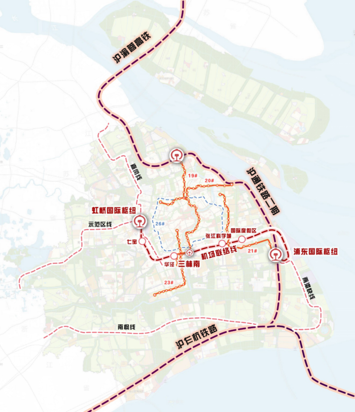 上海地铁规划图_上海地铁规划图2035终极版_2030年上海地铁规划图